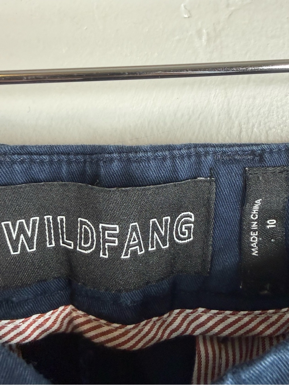 Wildfang The Essential Trouser Navy Blue Women’s Size 10 - Picture 7 of 13